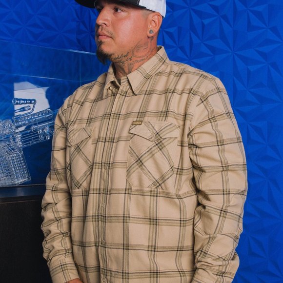 DIXXON Flannel COVERT Limited Edition Men's Flannel Shirt 2XL - Picture 6 of 9